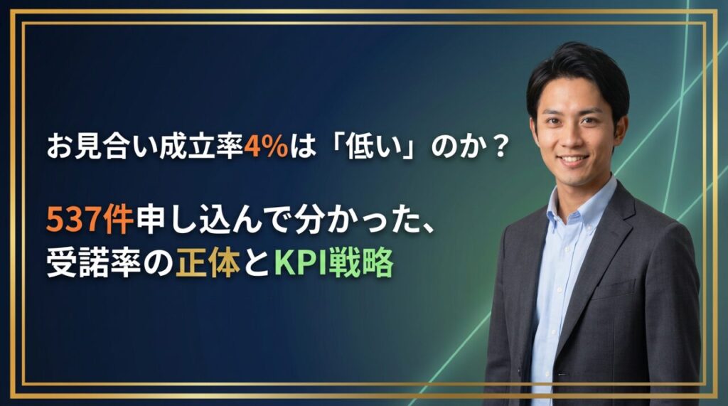 結婚相談所の費用が高いか検証する30代男性。コストパフォーマンスと成婚率を分析するビジネスマンのイメージ。